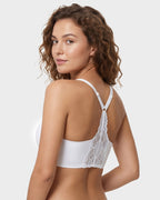 Nahtloser rückenfreier Spitzen-Bralette