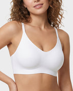 Nahtloser rückenfreier Spitzen-Bralette