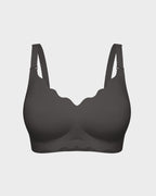 Soutien-gorge en gel sans couture à bord festonné