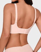 Soutien-gorge en gel sans couture à bord festonné