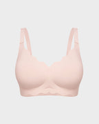 Soutien-gorge en gel sans couture à bord festonné