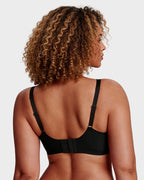 Nahtloser tiefer V-Push-up-Bügel-BH