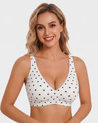 Nahtloser tiefer V-Push-up-Bügel-BH