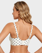 Nahtloser tiefer V-Push-up-Bügel-BH