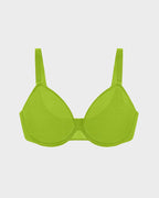 Seamless Mesh Unlined Underwire Bra