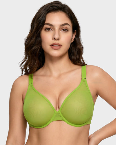 Soutien-gorge sans couture en maille, sans doublure et avec armatures