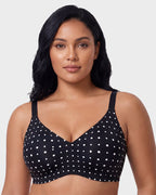 Soutien-gorge sans armature, confort doux et sans couture avec bande en gel