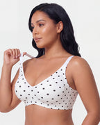 Soutien-gorge sans armature, confort doux et sans couture avec bande en gel