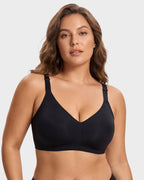Soutien-gorge sans armature, confort doux et sans couture avec bande en gel