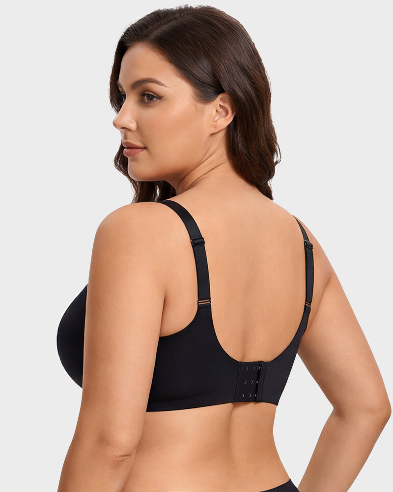 Soutien-gorge sans armature, confort doux et sans couture avec bande en gel