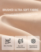 Soutien-gorge sans armature, confort doux et sans couture avec bande en gel