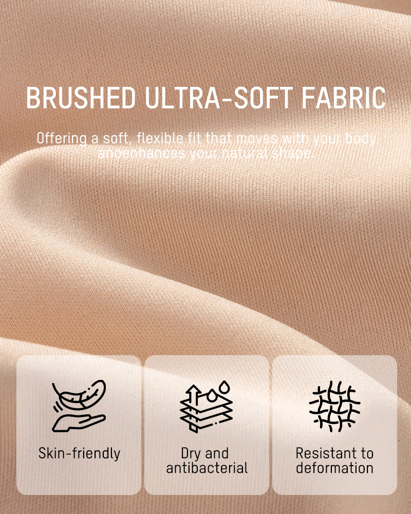 Soutien-gorge sans armature, confort doux et sans couture avec bande en gel