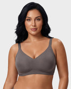 Soutien-gorge sans armature, confort doux et sans couture avec bande en gel