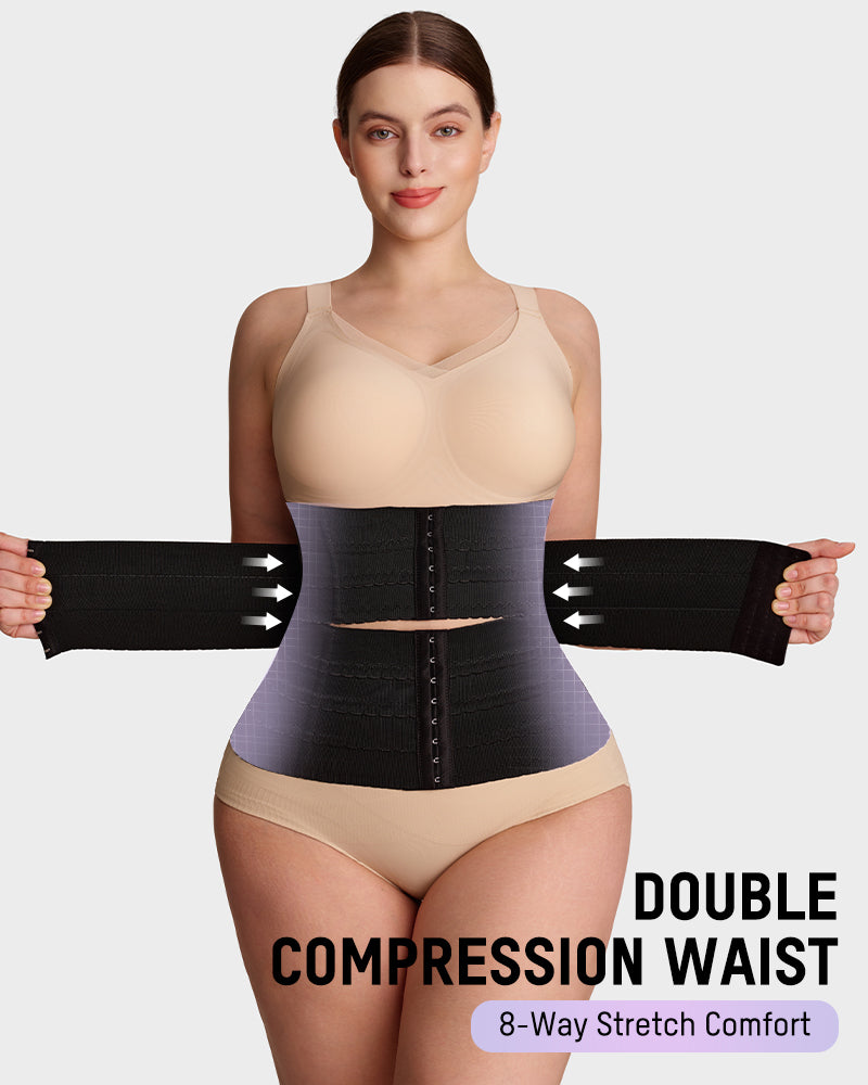 Corset serre-taille segmenté avec armatures en acier