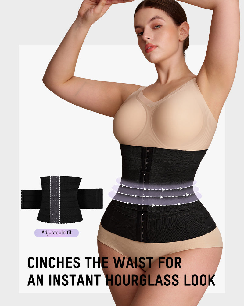 Corset serre-taille segmenté avec armatures en acier