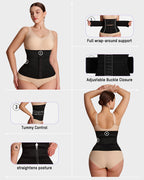 Corset serre-taille segmenté avec armatures en acier