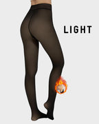 One-Seam & 4 Shades Fleece Lined Tights