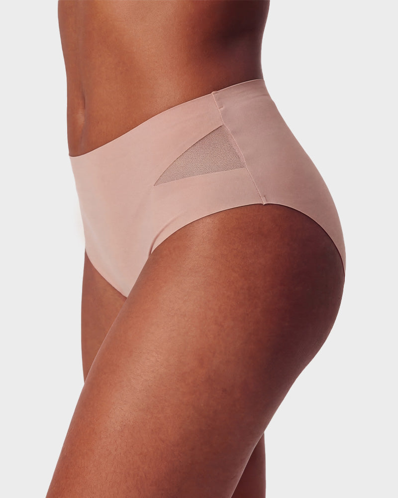 5er-Pack Sexy Nahtlose Mesh-Cutout-Höschen
