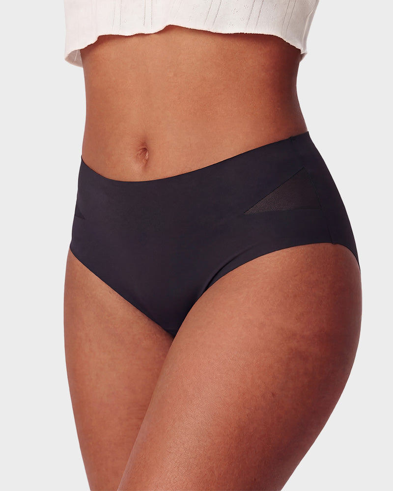 5er-Pack Sexy Nahtlose Mesh-Cutout-Höschen