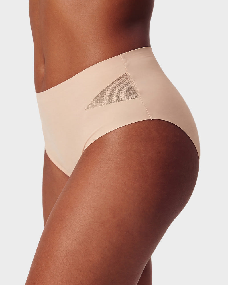5er-Pack Sexy Nahtlose Mesh-Cutout-Höschen