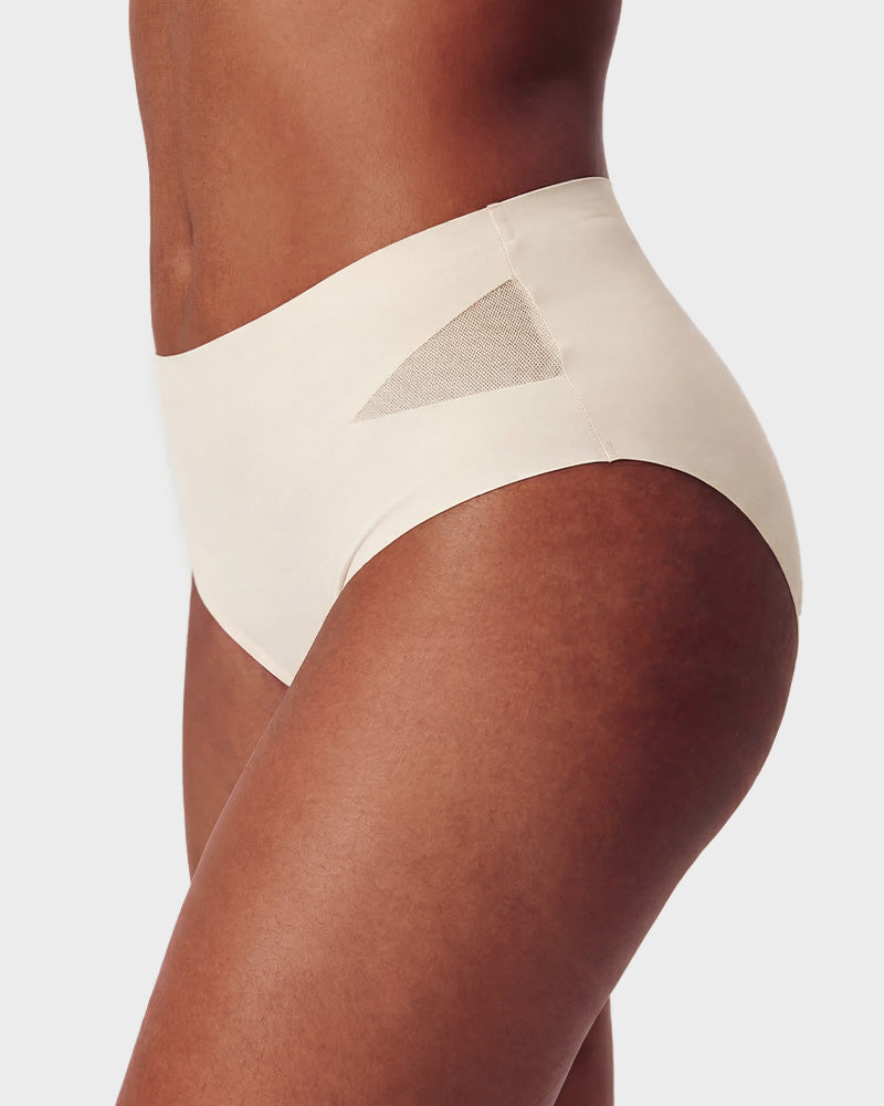 5er-Pack Sexy Nahtlose Mesh-Cutout-Höschen