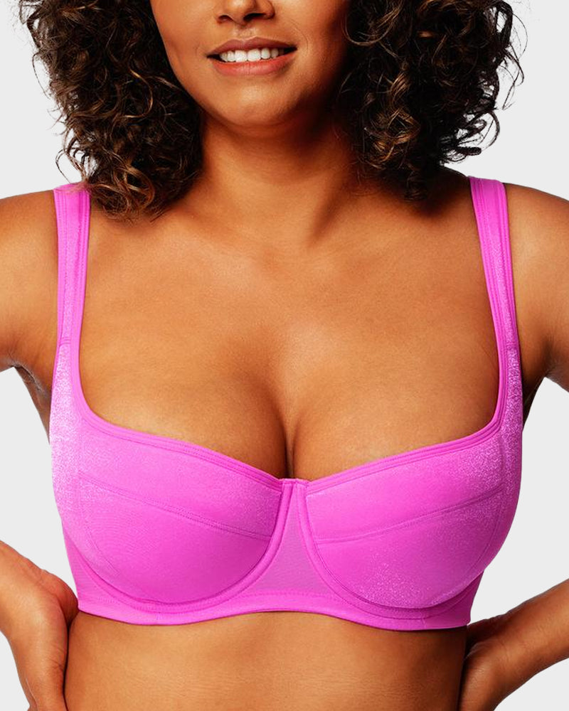 Soutien-gorge balconnet légèrement rembourré Shimmer