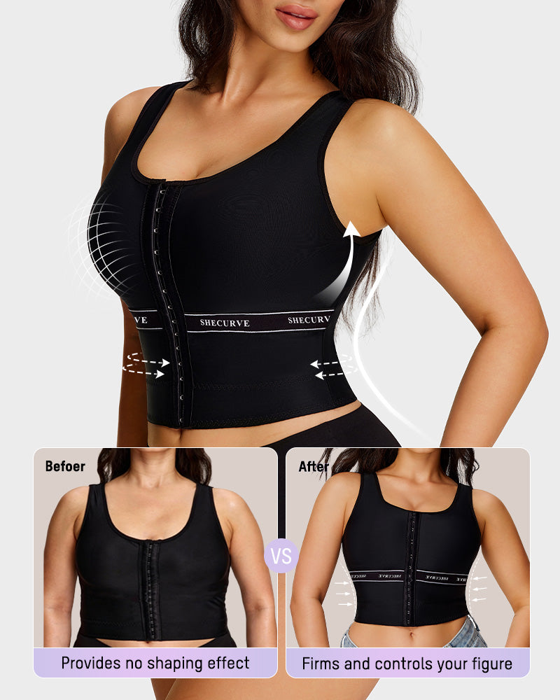 Gilet sculptant de maintien sans manches, correcteur de posture