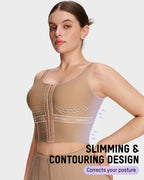 Gilet sculptant de maintien sans manches, correcteur de posture
