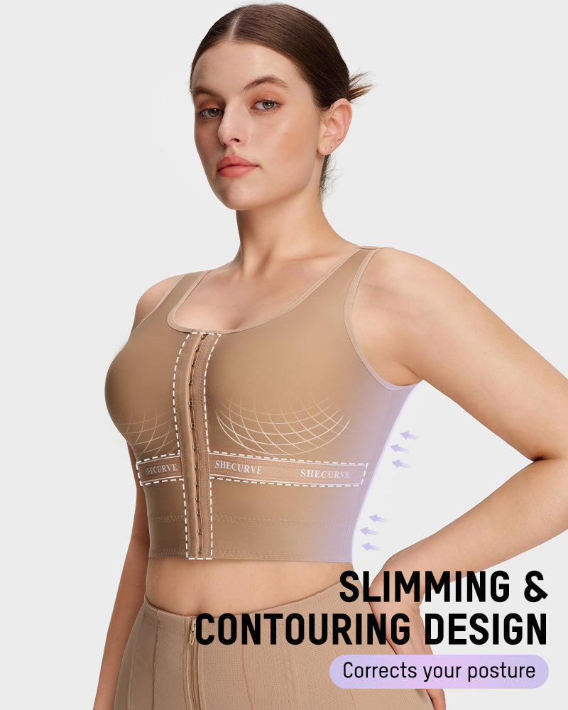 Gilet sculptant de maintien sans manches, correcteur de posture