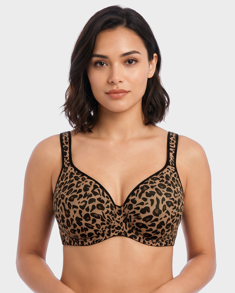 Soft Plus Size Full Coverage Unlined Minimizer Bra