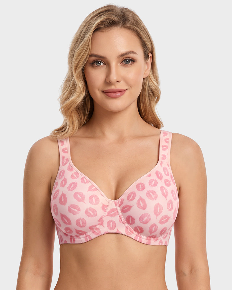 Soft Plus Size Full Coverage Unlined Minimizer Bra