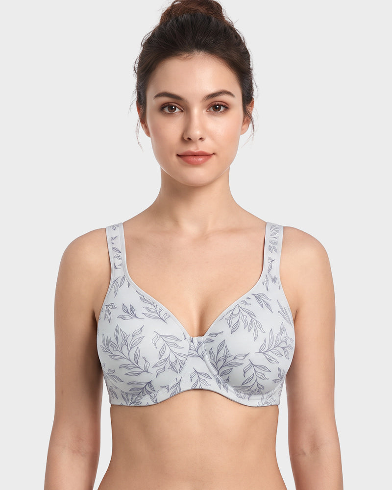 Soft Plus Size Full Coverage Unlined Minimizer Bra