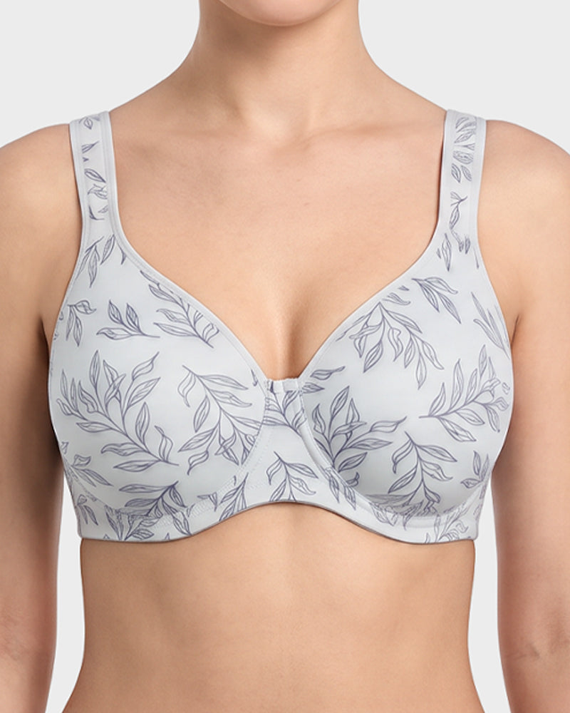 Soft Plus Size Full Coverage Unlined Minimizer Bra