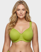 Soft Plus Size Full Coverage Unlined Minimizer Bra