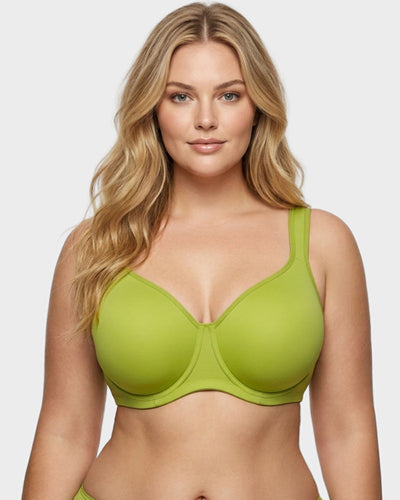 Soutien-gorge minimiseur doux sans doublure à couvrance totale grande taille