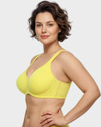 Soft Plus Size Full Coverage Unlined Minimizer Bra
