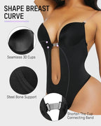 Body string plongeant sans bretelles en U