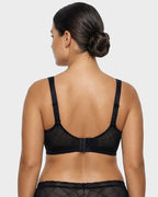 Soutien-gorge confort jacquard maille ultra léger couvrant intégralement la poitrine