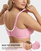 Soutien-gorge confort jacquard maille ultra léger couvrant intégralement la poitrine