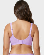 Soutien-gorge confort jacquard maille ultra léger couvrant intégralement la poitrine