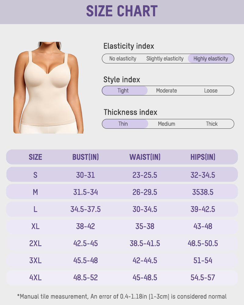 Caraco sculptant à col en V avec soutien-gorge intégré