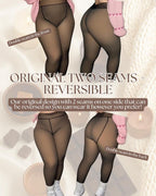 One-Seam & 4 Shades Fleece Lined Tights
