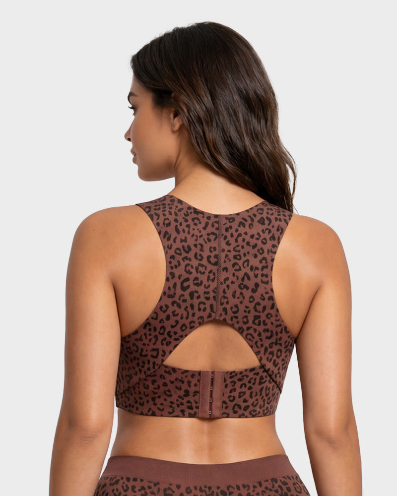 Soutien-gorge de maintien sans armatures avec fermeture à l'avant pour un confort au quotidien