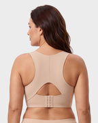 Soutien-gorge de maintien sans armatures avec fermeture à l'avant pour un confort au quotidien
