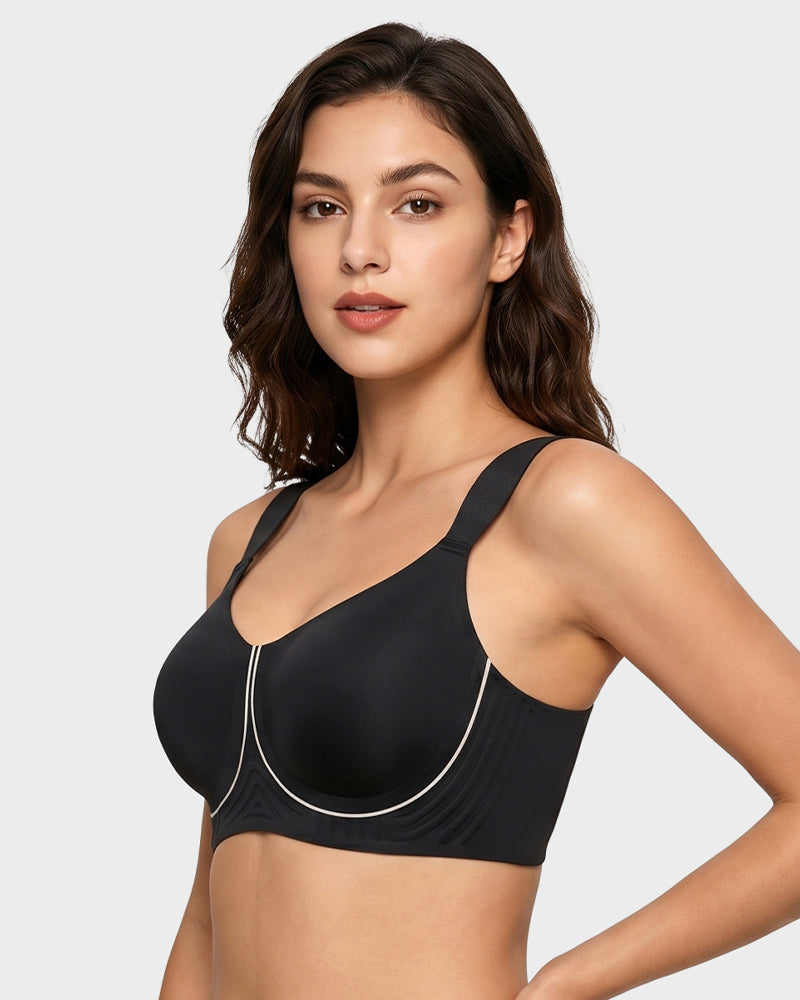 Wireless Full Coverage Minimizing Bra