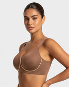 Wireless Full Coverage Minimizing Bra