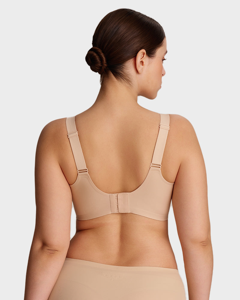 Soutiens-gorge sans armature pour femmes, en maille V, confortables et offrant un bon maintien