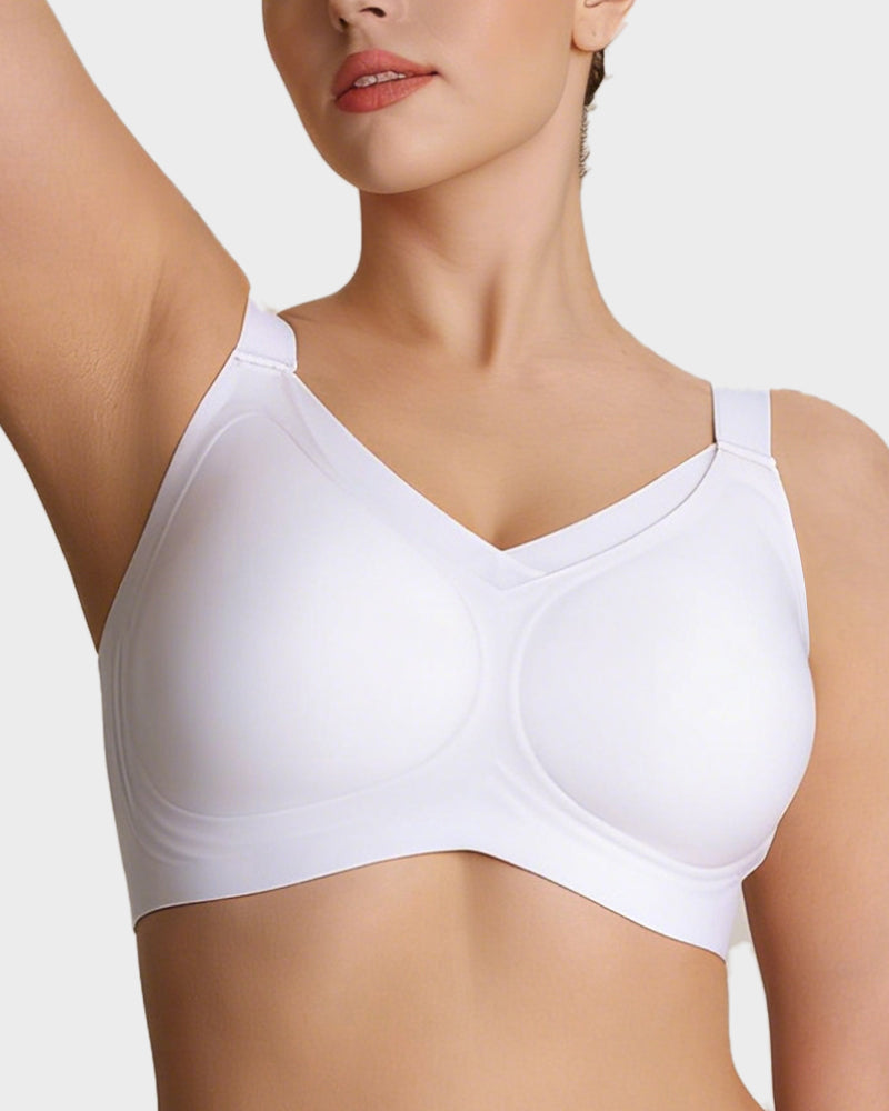 Soutiens-gorge sans armature pour femmes, en maille V, confortables et offrant un bon maintien