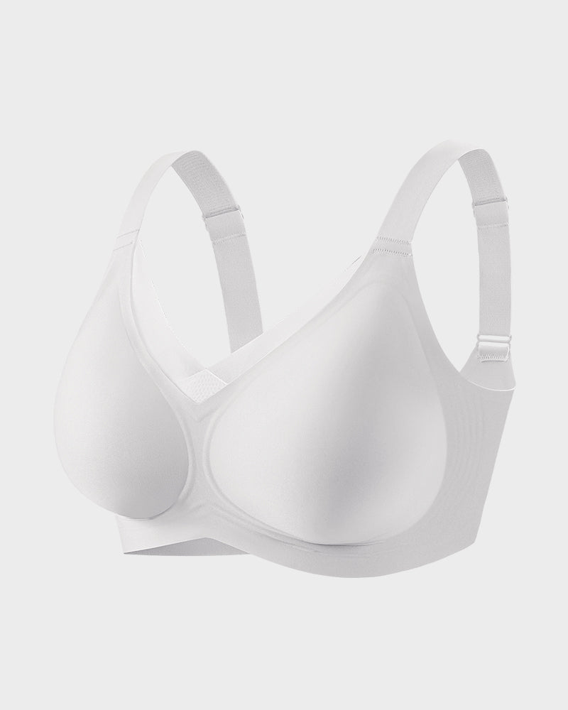 Soutiens-gorge sans armature pour femmes, en maille V, confortables et offrant un bon maintien