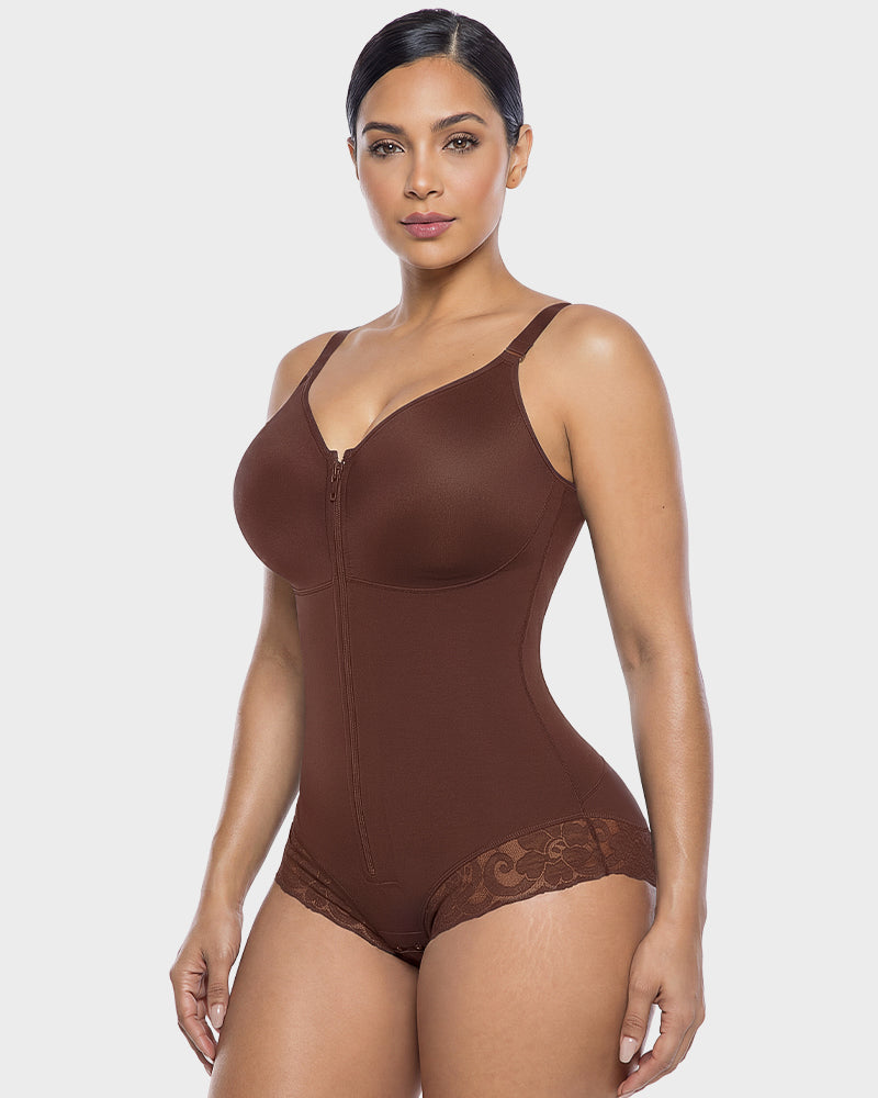 Formgebender Body mit Reißverschluss